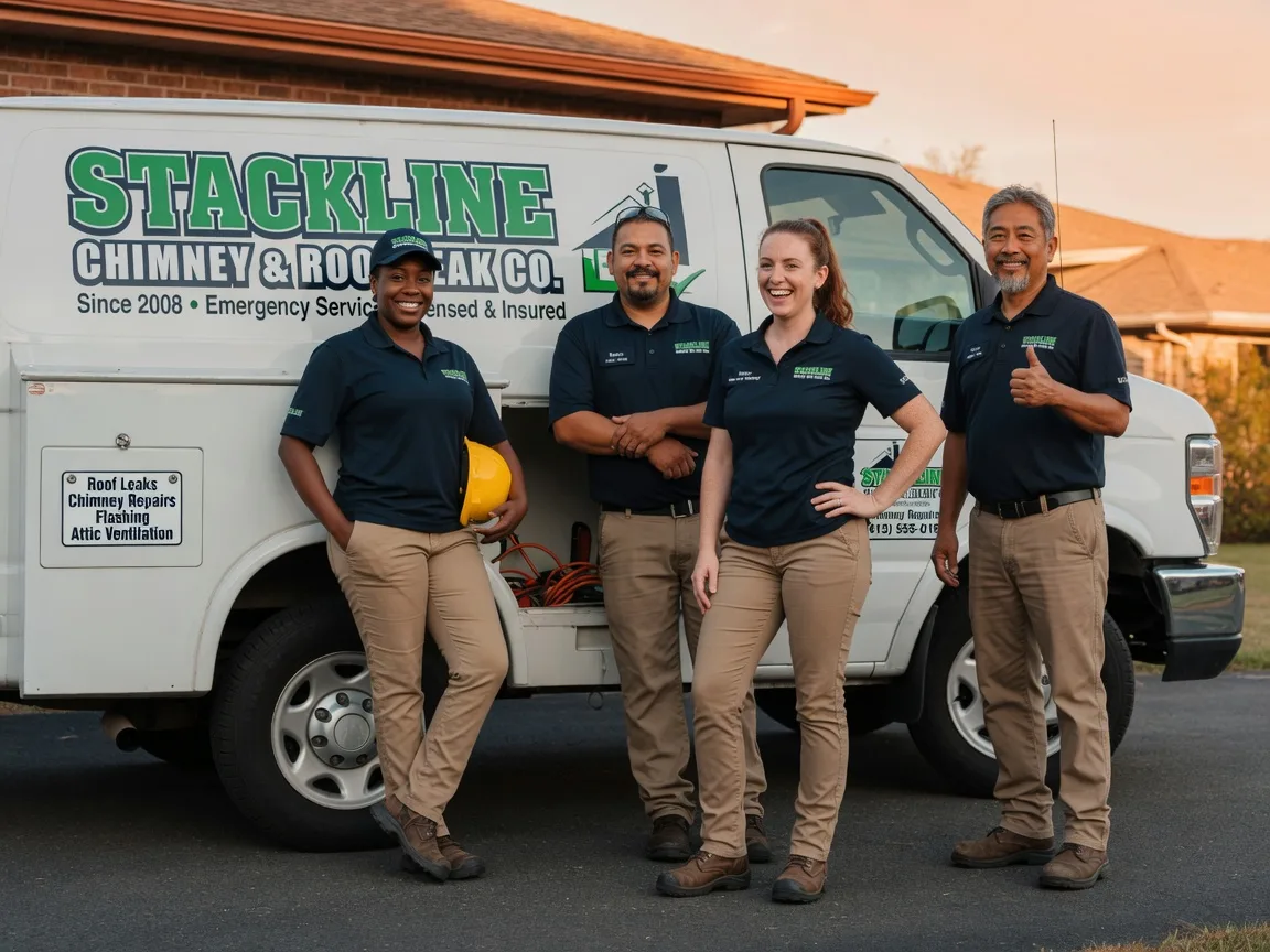 Chimney flashing repair company in Holbrook, NE